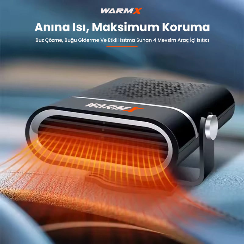 WarmX™ Araç İçi Hızlı Isıtıcı & Buğu Çözücü