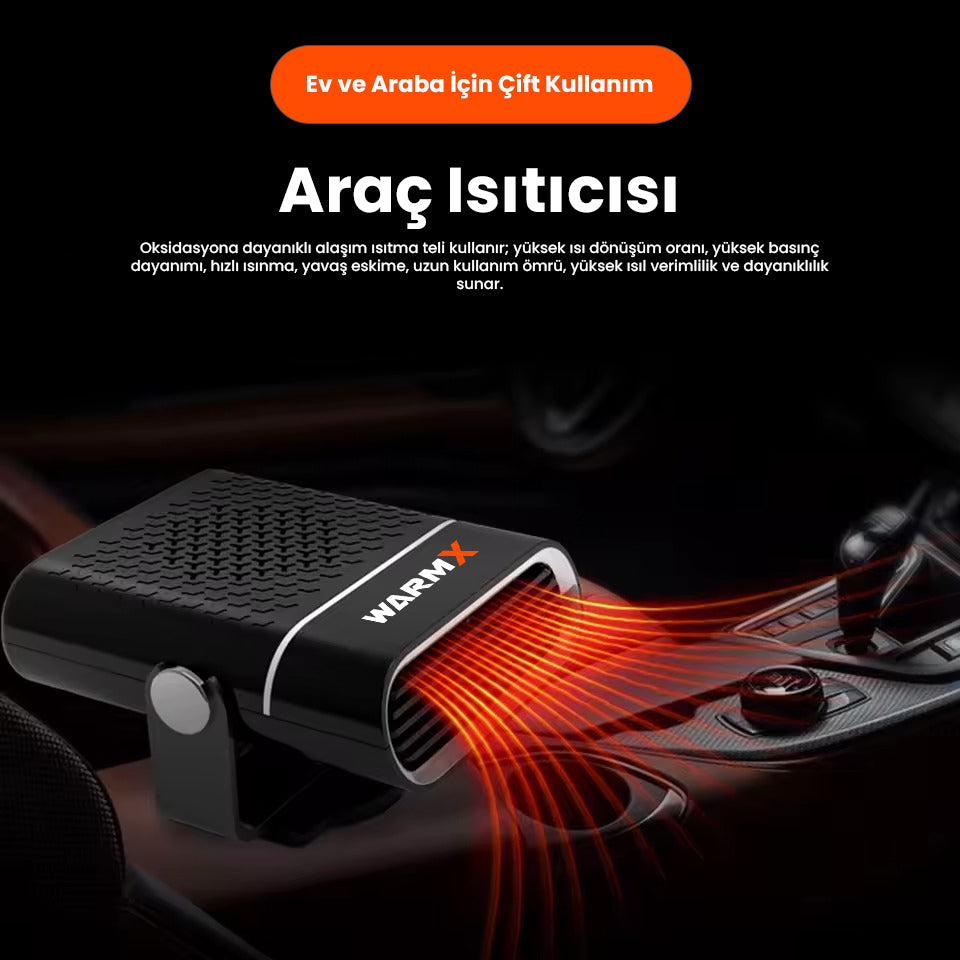 WarmX™ Araç İçi Hızlı Isıtıcı & Buğu Çözücü